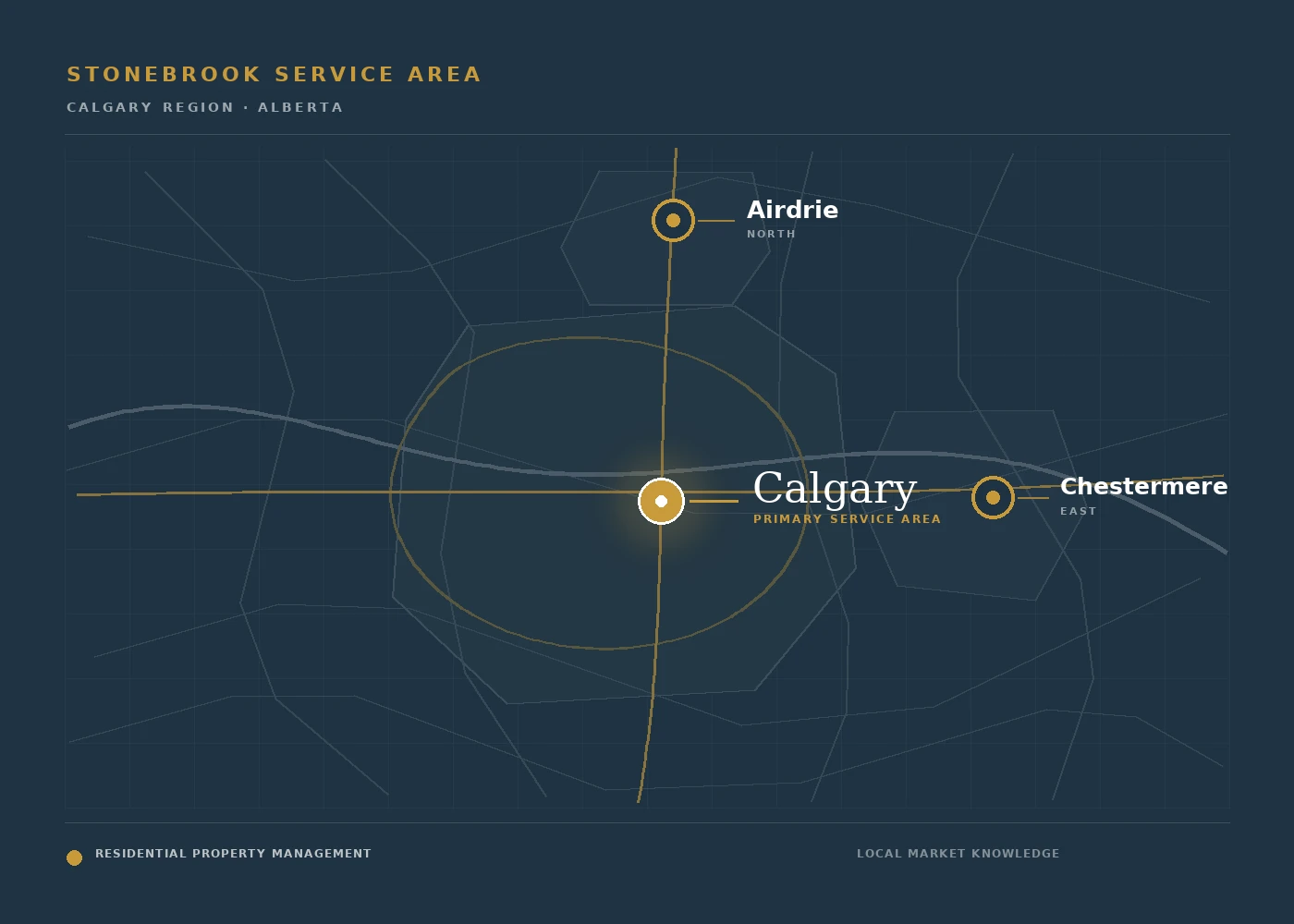 stonebrook calgary service area map