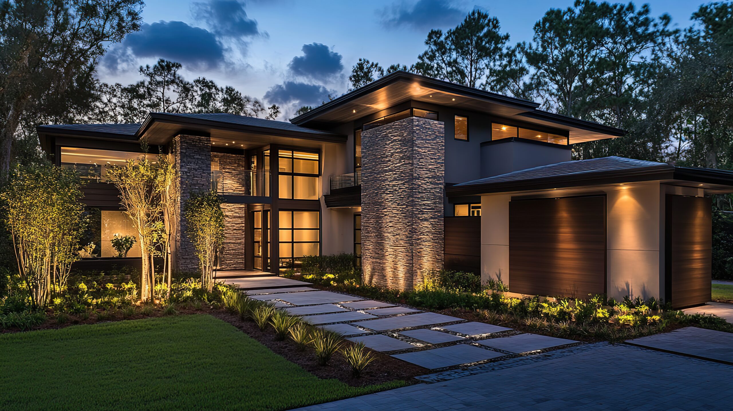 Modern residential property